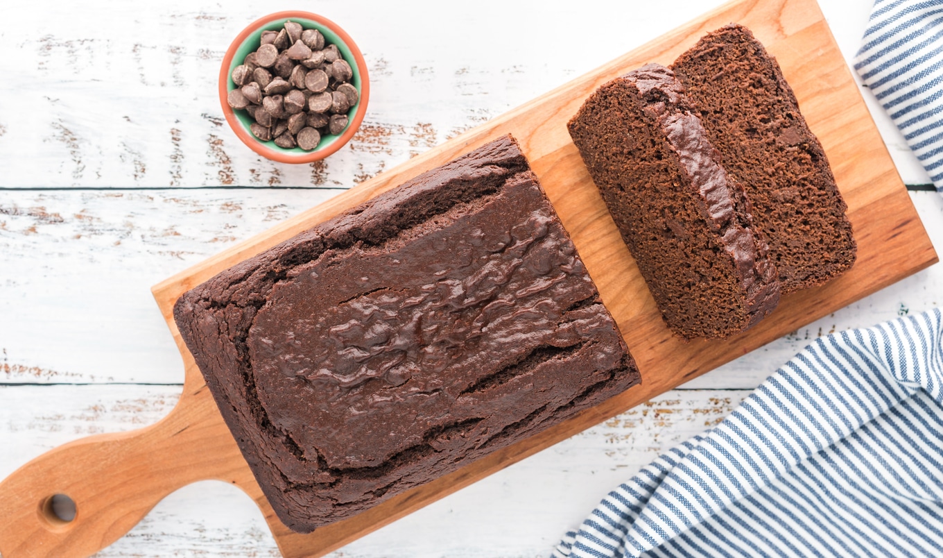 Easy Vegan Double-Chocolate Zucchini Quick Bread