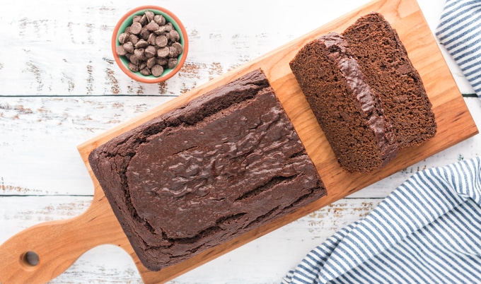 Easy Vegan Double-Chocolate Zucchini Quick Bread