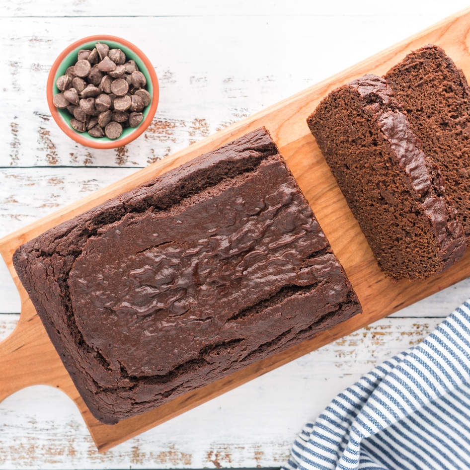 Easy Vegan Double-Chocolate Zucchini Quick Bread