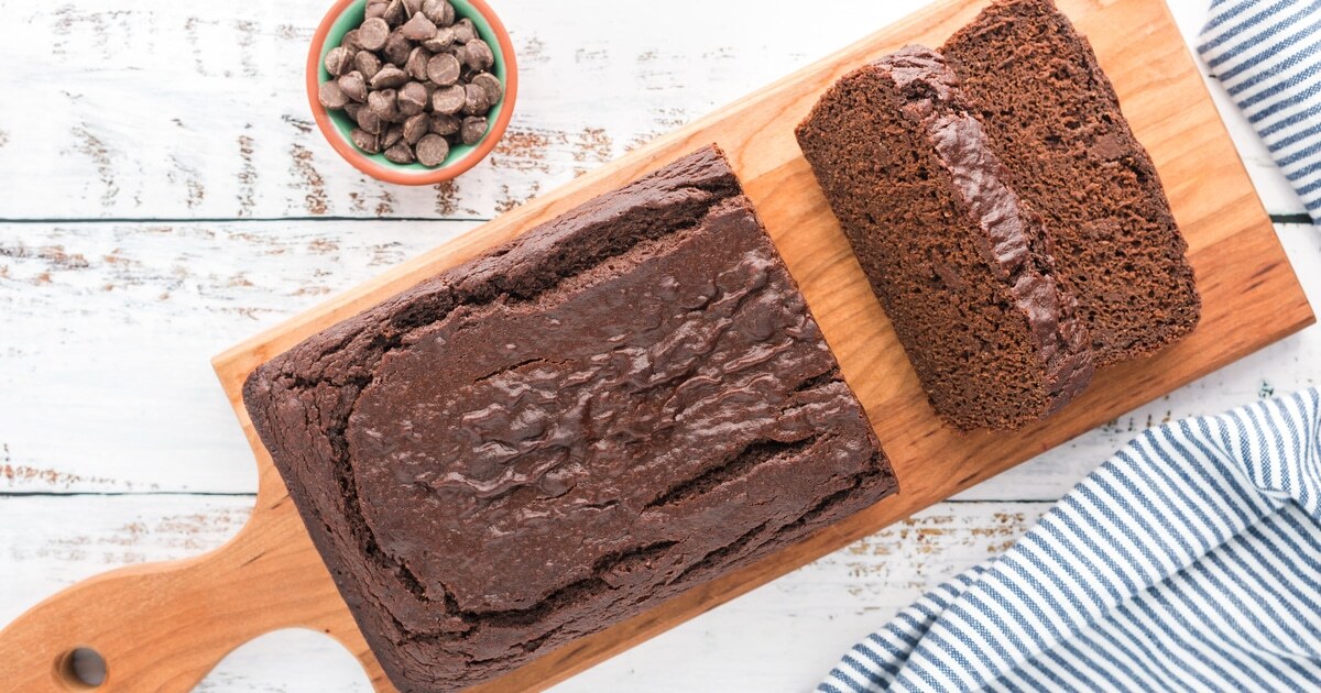 Double Chocolate Vegan Zucchini Bread | VegNews