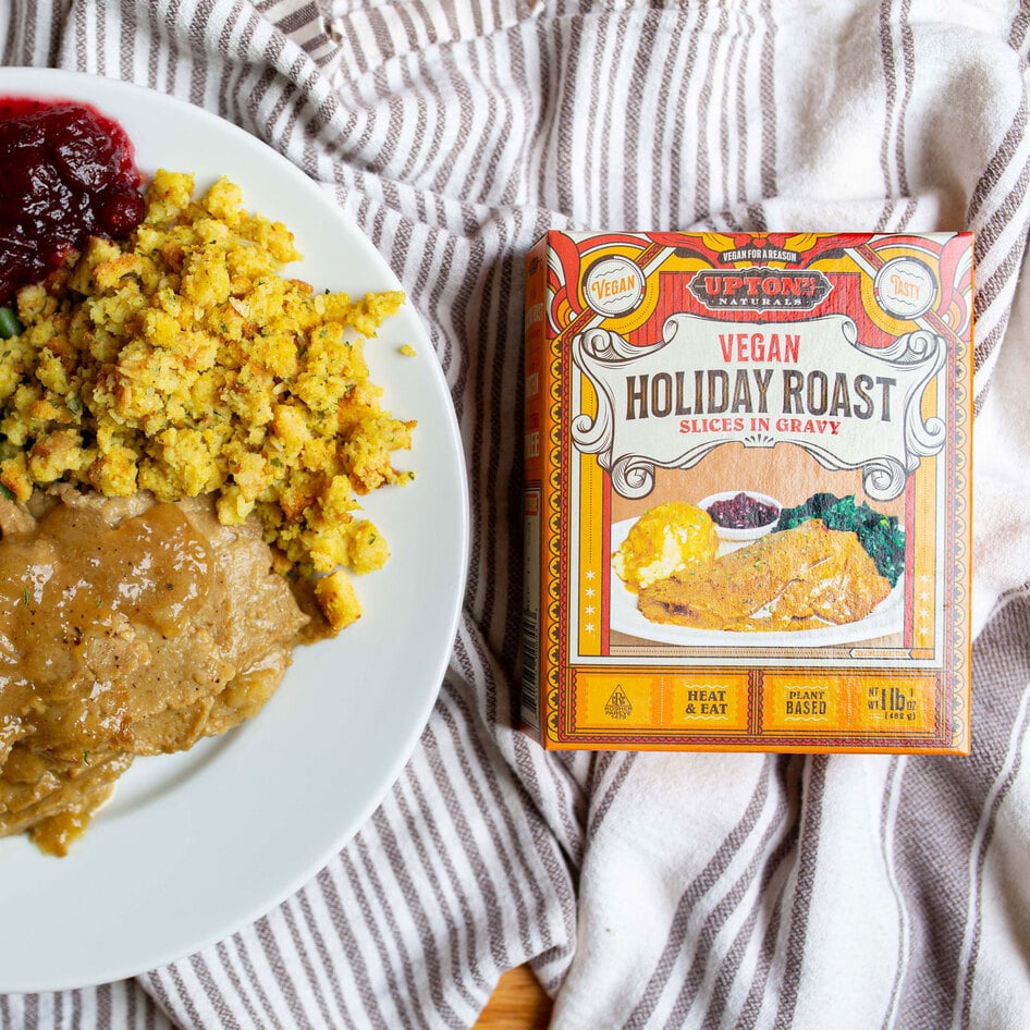 Upton's Naturals Launches Gravy-Drenched Vegan Turkey for the Holidays