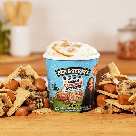 Ava DuVernay's Ben & Jerry's Vegan Ice Cream Flavor Lights! Caramel! Action! Makes History 