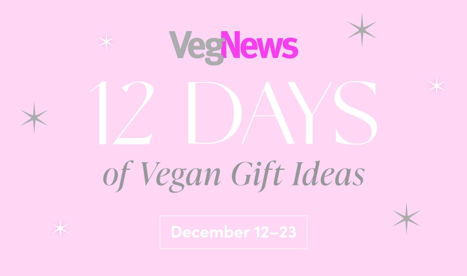 The 2022 VegNews Holiday Vegan Gift Guide<br>