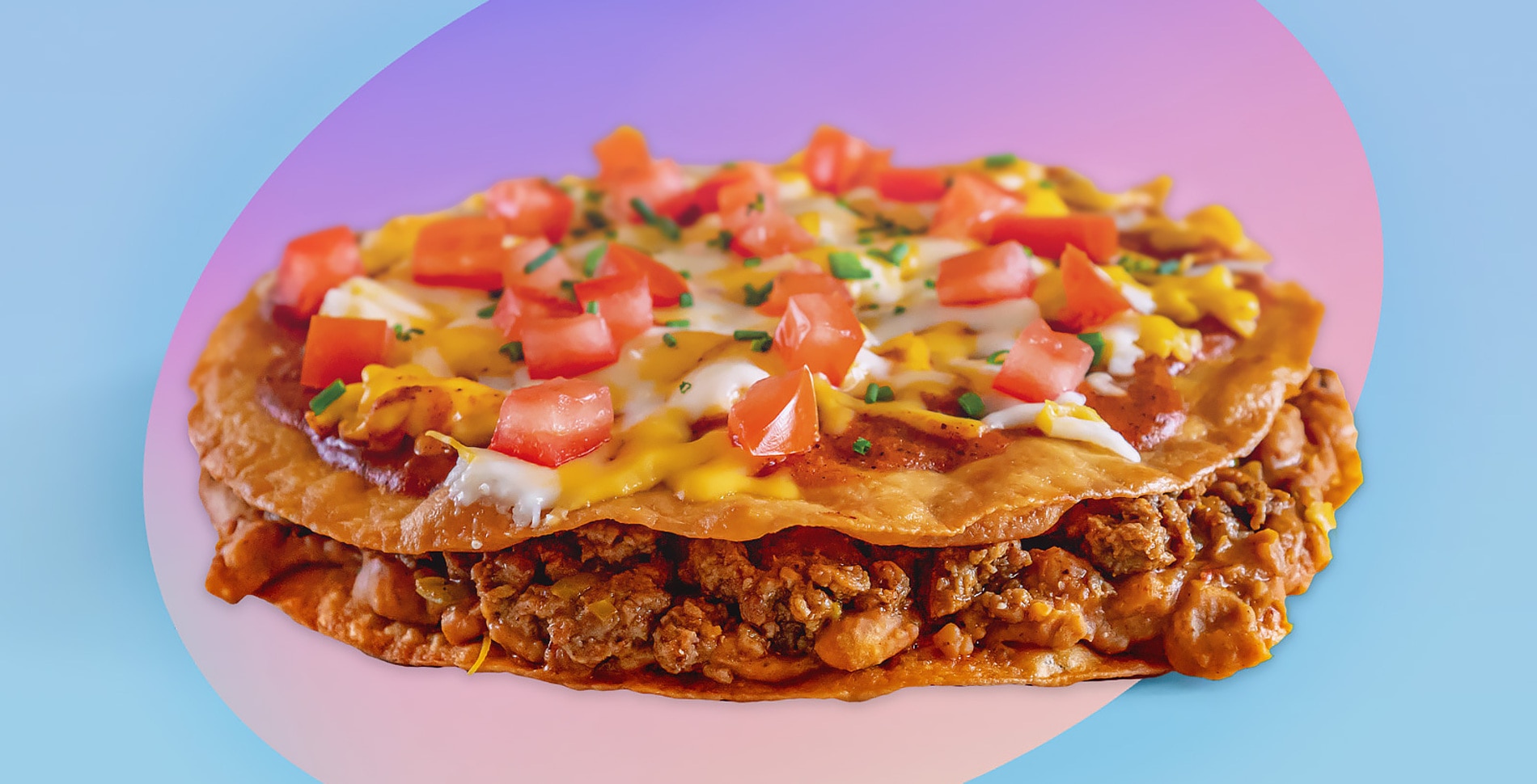 Vegan Copycat Taco Bell Mexican Pizza