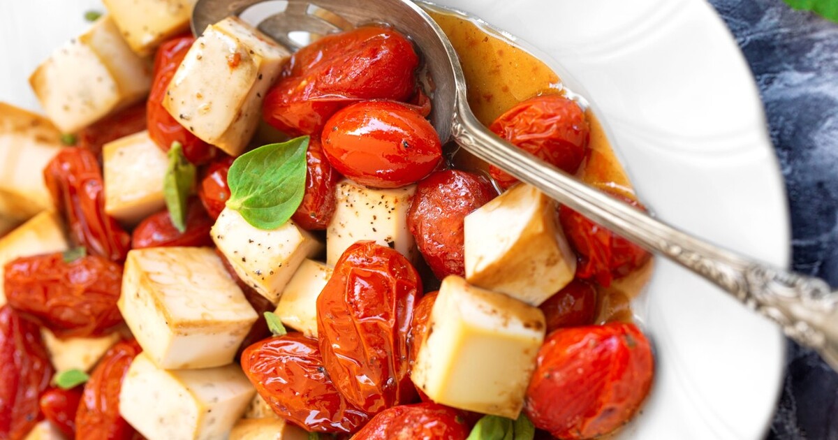 Quick and Easy Vegan Tofu Caprese