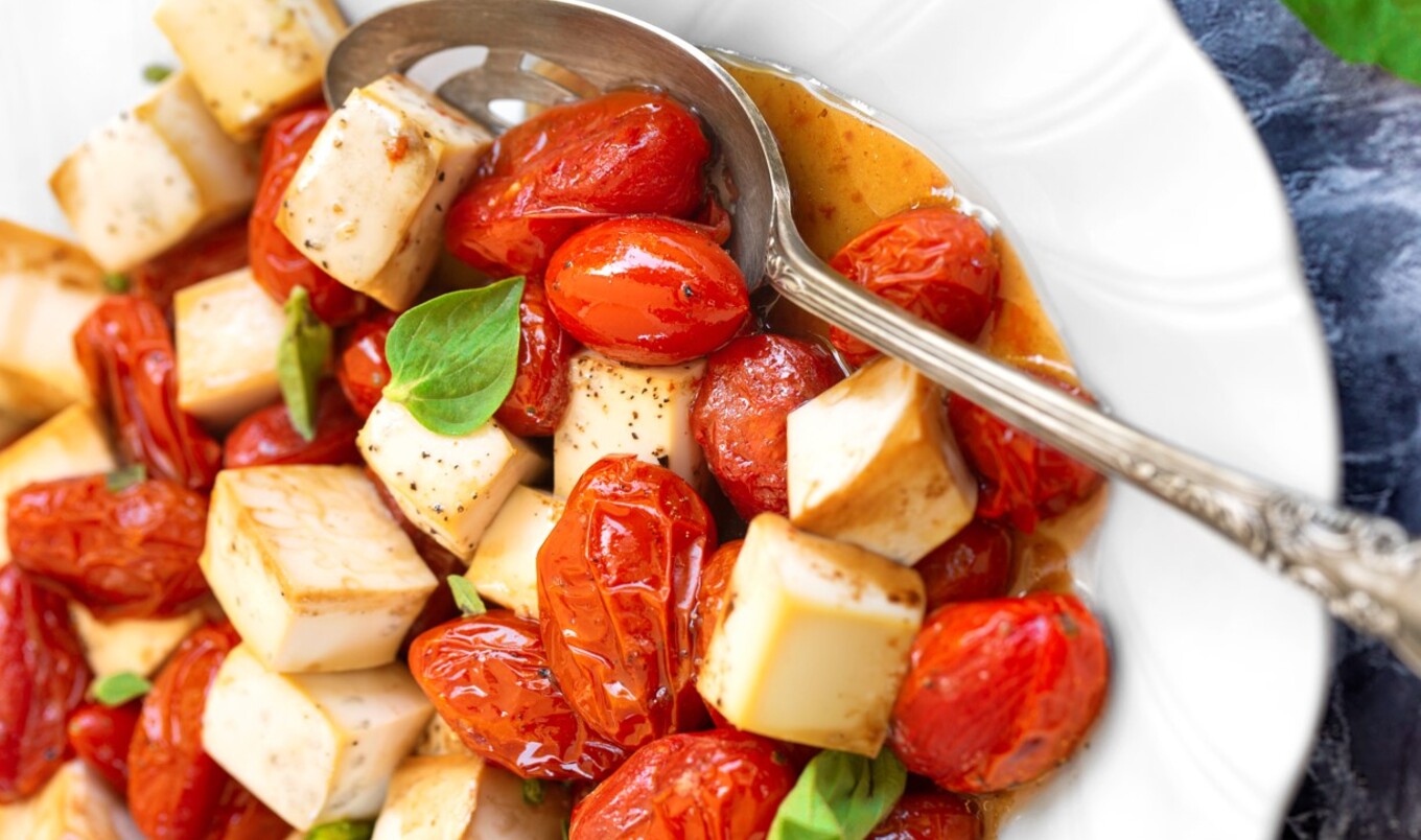 Quick and Easy Vegan Tofu Caprese