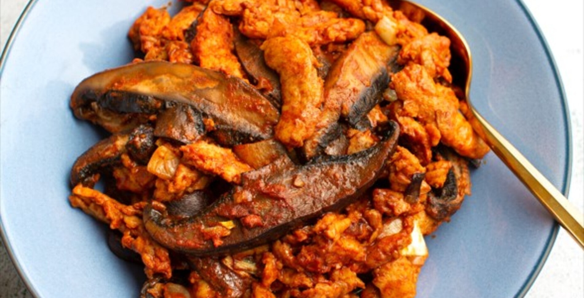 Vegan Portabello Paprikash