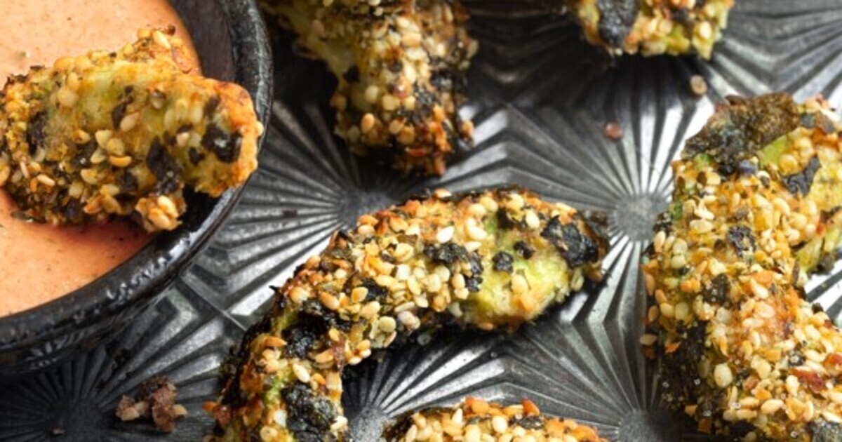 Baked Furikake Avocado Fries | VegNews