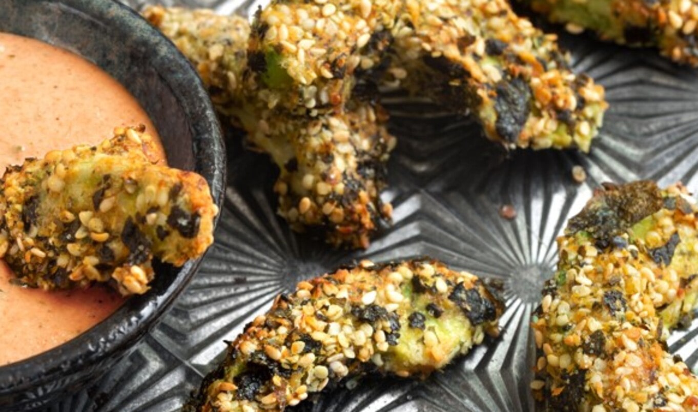 Baked Furikake Avocado Fries