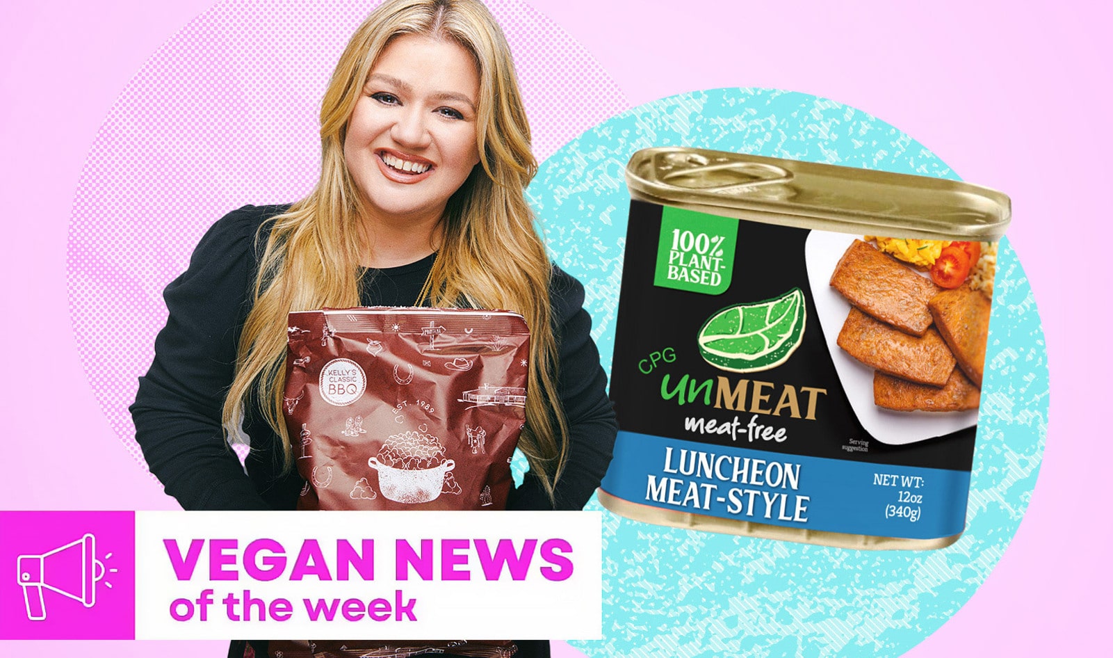 Kelly Clarkson’s Popcorn, New Spam at Walmart, and More Vegan Food News of the Week
