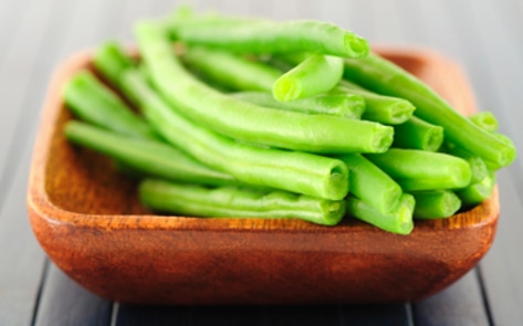 Balsamic Green Beans with Crimini Mushrooms