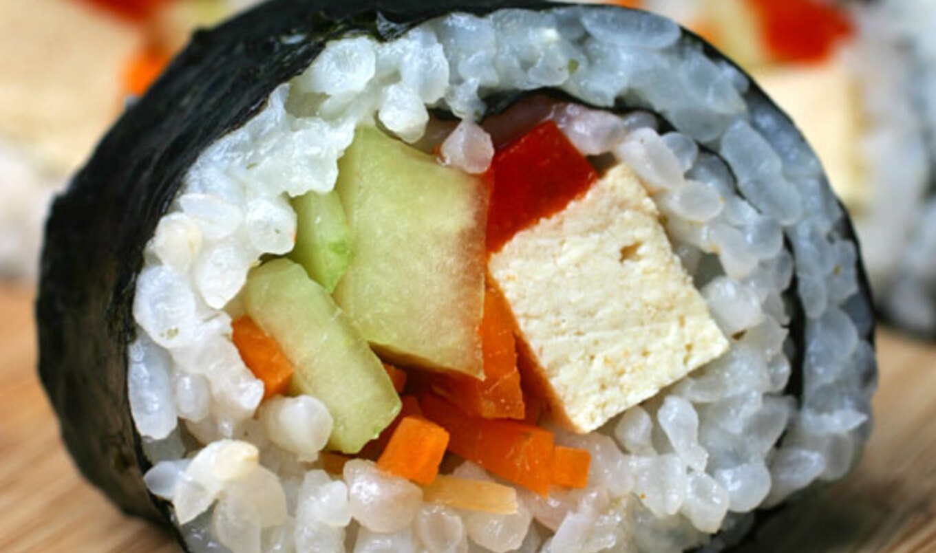 DIY Vegan California Roll