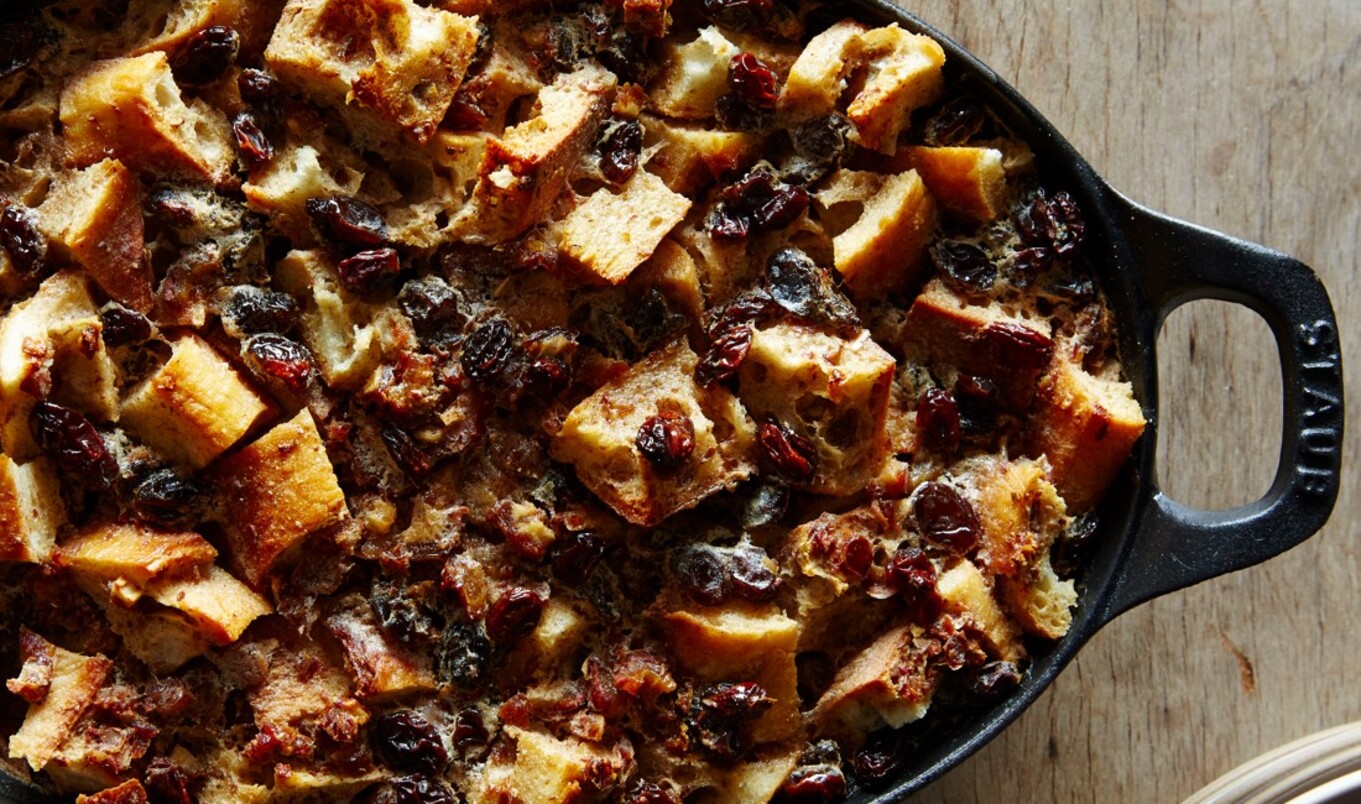 Vegan Chai-Spiced Bread Pudding