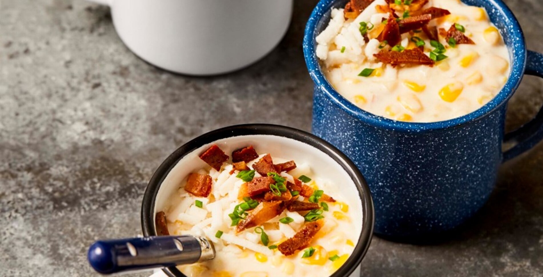 Vegan Bacon Creamed Corn