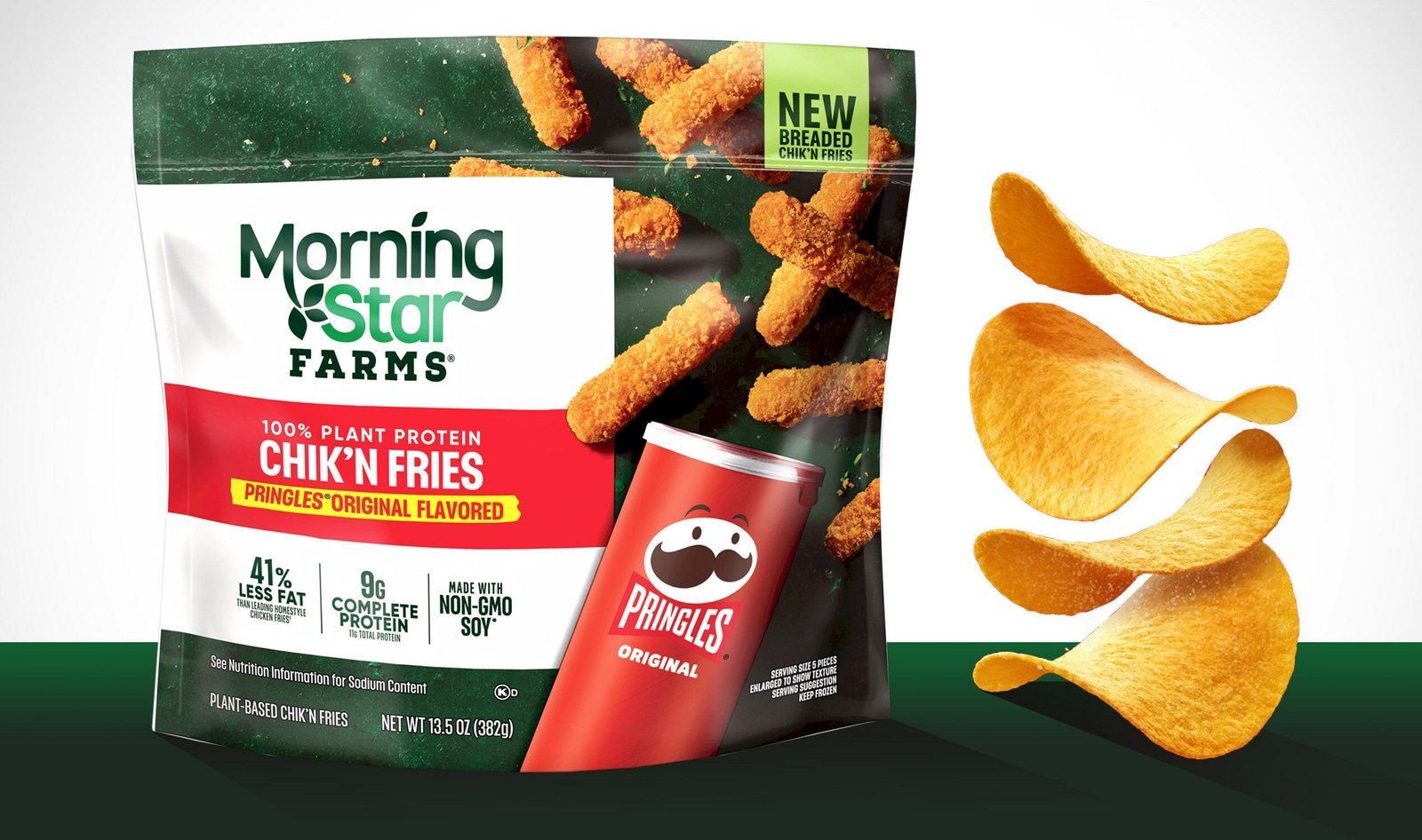 Pringles Plant-Based Chicken Fries Take Vegan Snacks to the Next Level