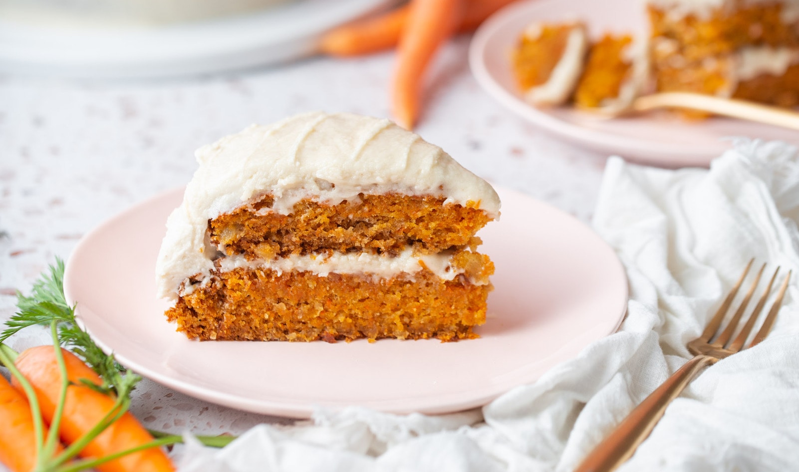 Baker Behind Award-Winning Vegan Carrot Cake Shares Her Recipe After 15 Years With VegNews Readers