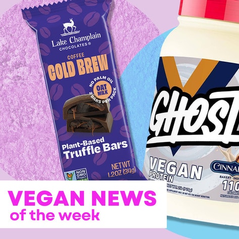 Dairy-Free Cinnabon Shakes, Oat Milk Truffle Bars, and More Vegan Food News of the Week