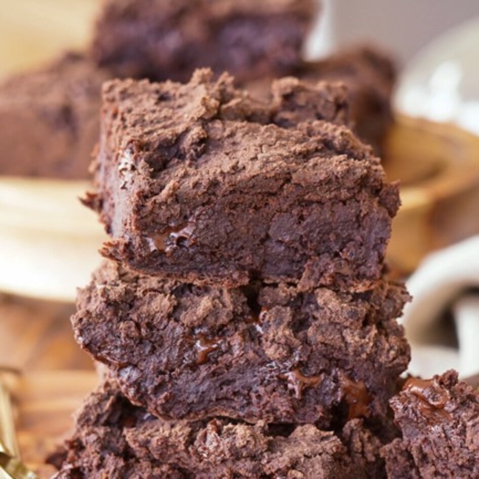 Gooey Vegan Black Bean Brownies