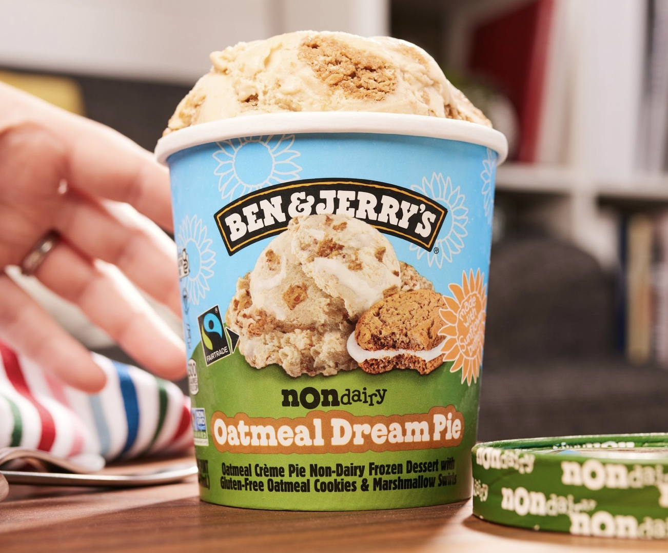 Vegnews.benandjerrysoatmealdream