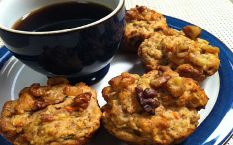 Low-Fat Veggie Muffins