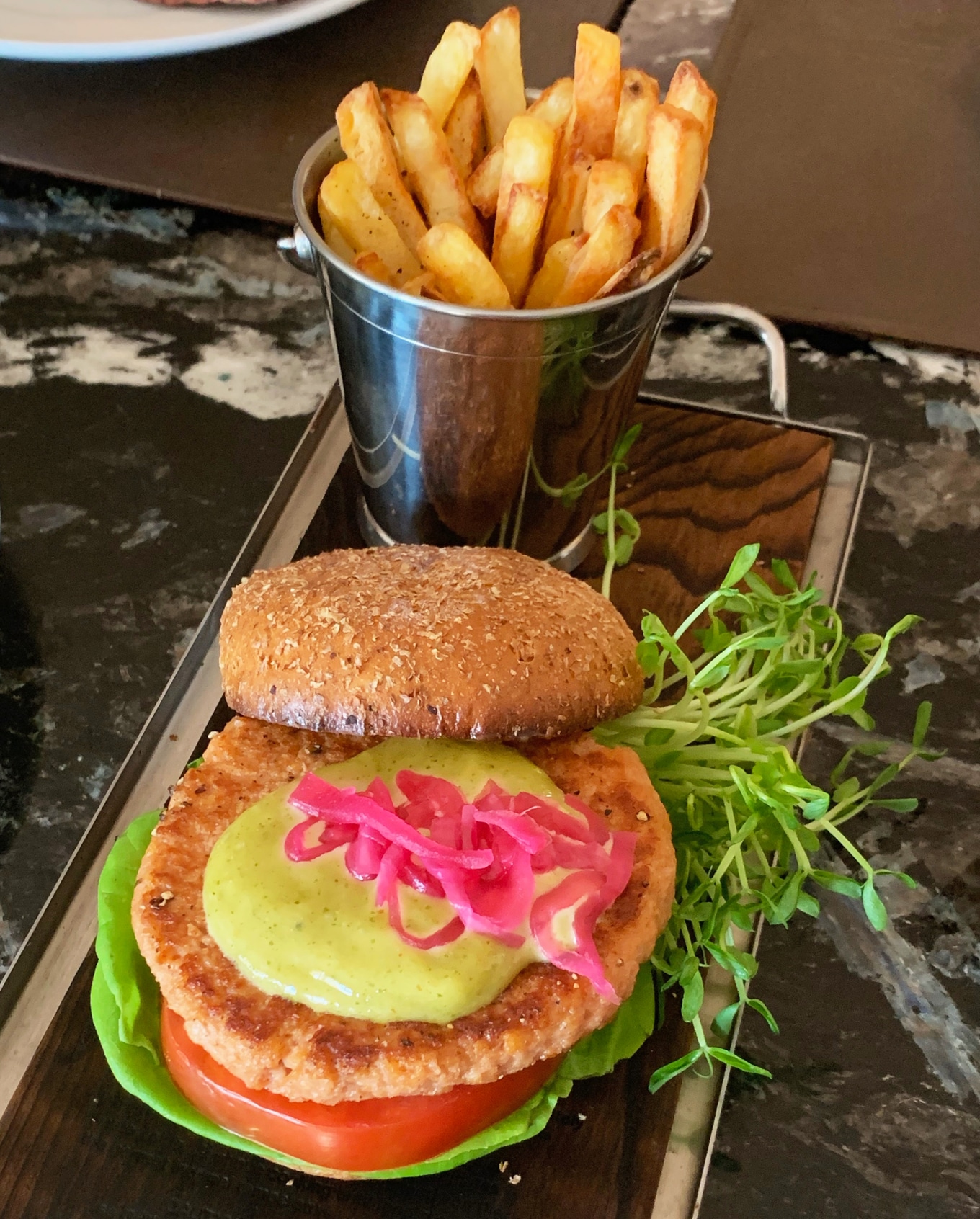 Plant-based Salmon Burgers: A Cruelty-Free Oceanic Delight