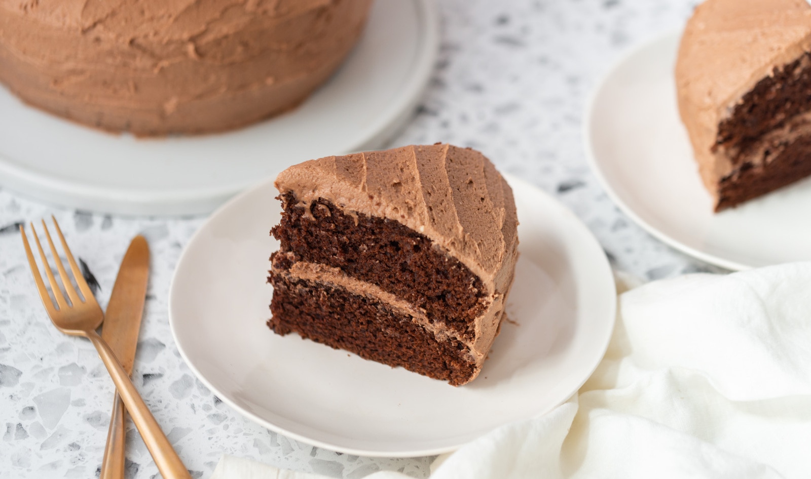 First, the Vegan Carrot Cake. Now, We Have the Famous Chocolate Cake.