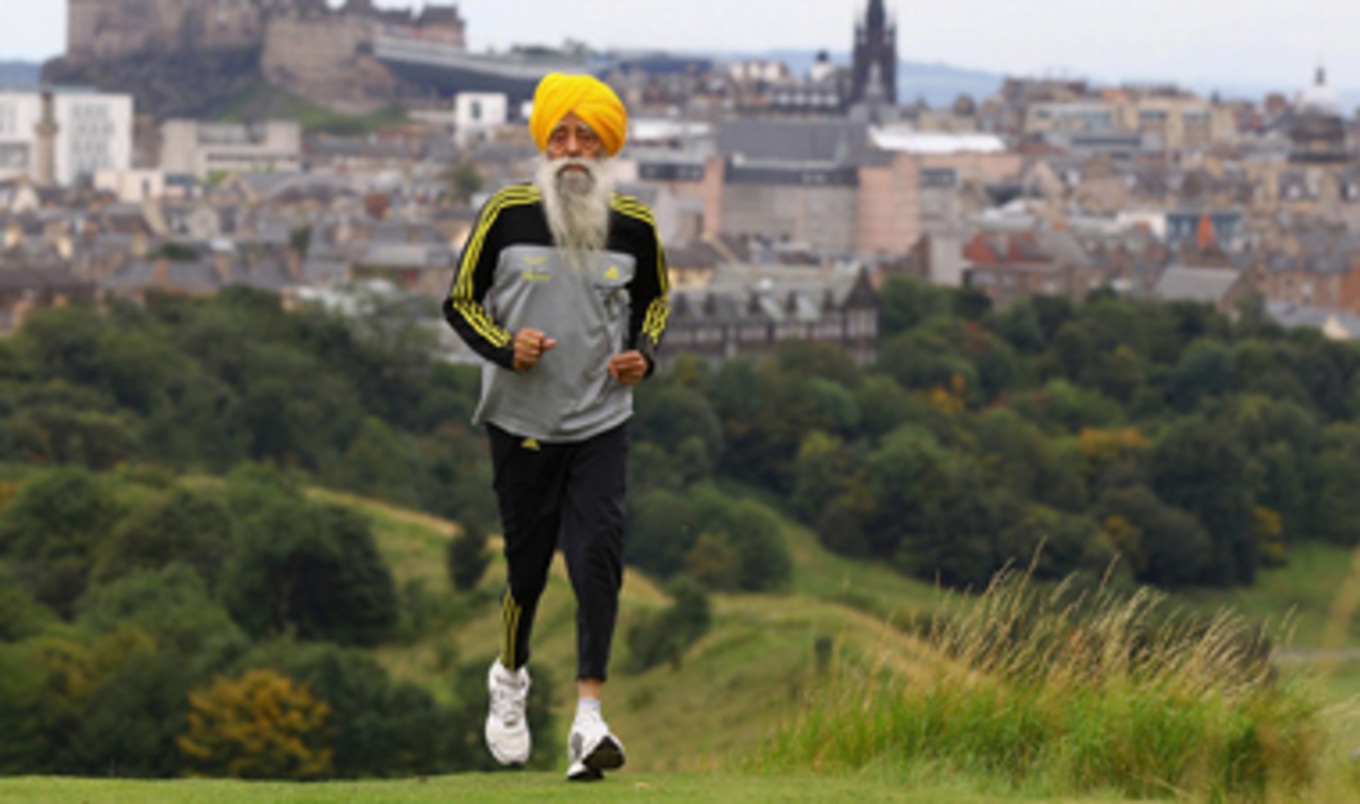 100 Year-Old Veg Marathoner