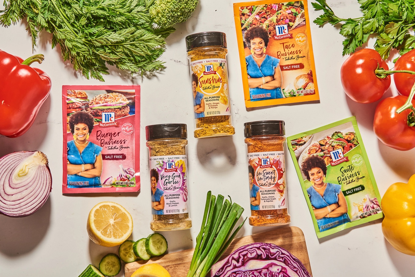 Tabitha Brown's 5 New McCormick Seasonings Promise Bold Flavor