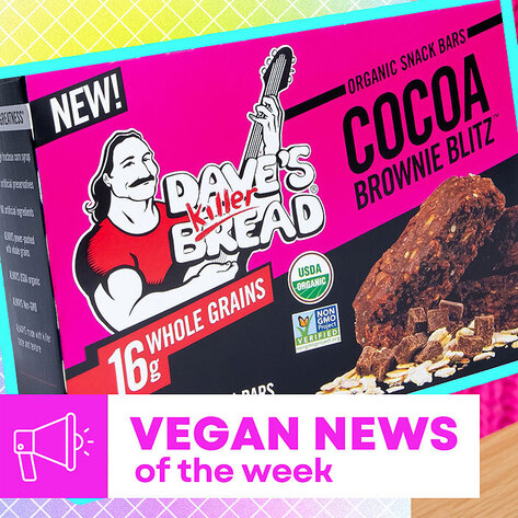 Vegan Food News of the Week: Dave's Killer Snacks, Earth Day Shakes, and More