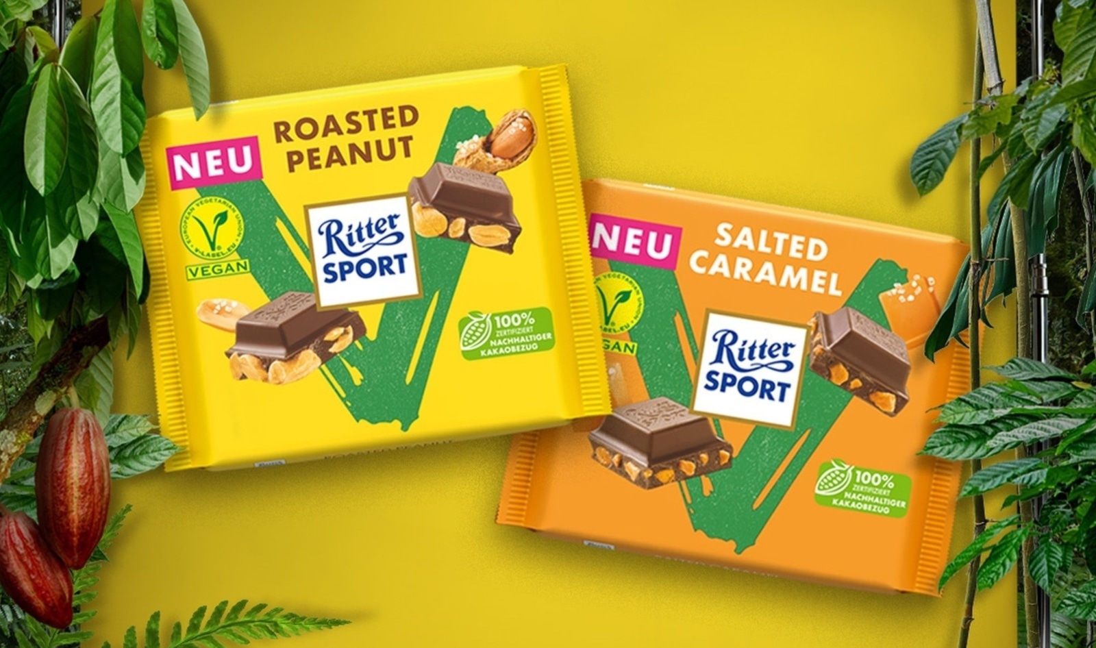 All the Vegan Chocolate Bars at Ritter Sport