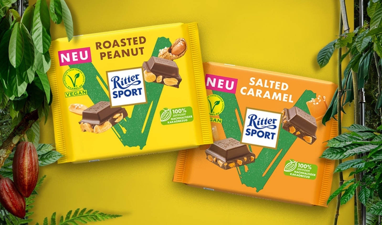 All the Vegan Chocolate Bars at Ritter Sport (And Why Are They Square?)&nbsp;