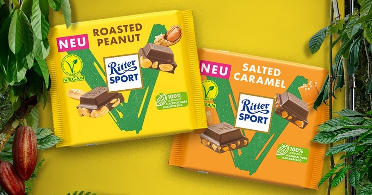All the Vegan Chocolate Bars at Ritter Sport