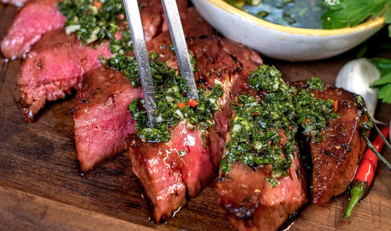 Modern companies use AI to create vegan meat and cheese that is both healthy and tasty meat