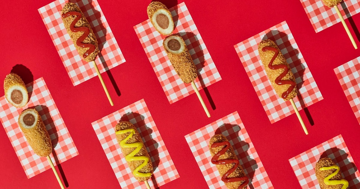 Meatless Korean Corn Dogs Are Landing At These 60 Hot Dog Shops VegNews meatless-korean-corn-dogs-are-landing-at-these-60-hot-dog-shops-vegnews