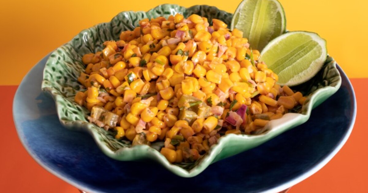 Vegan Mexican-Inspired Corn Salad | VegNews