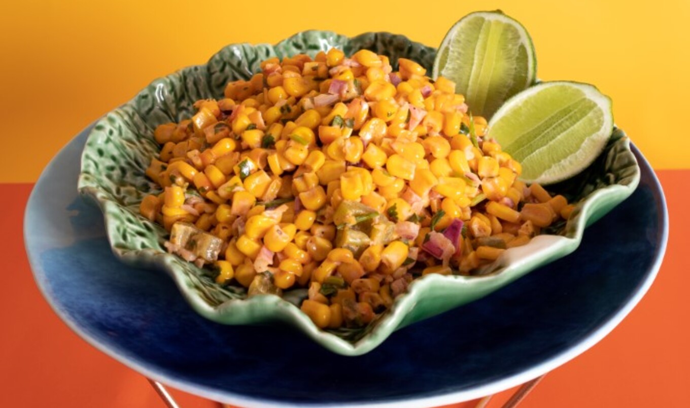 Vegan Mexican-Inspired Corn Salad