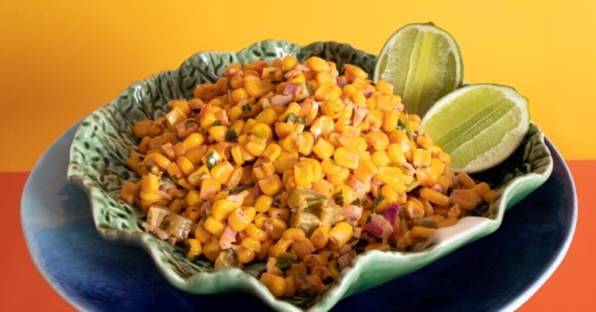 Vegan Mexican-Inspired Corn Salad | VegNews