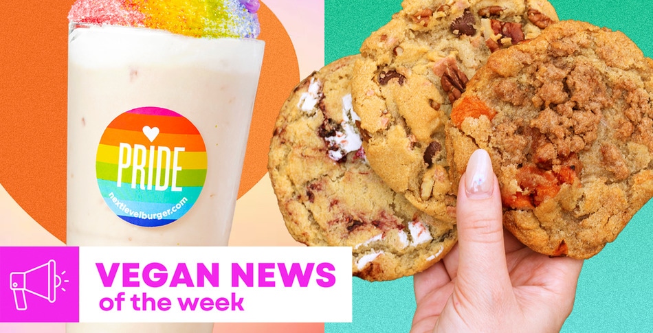 Vegan Food News of the Week: Juneteenth Cookies, Peach Pride Shake, and More