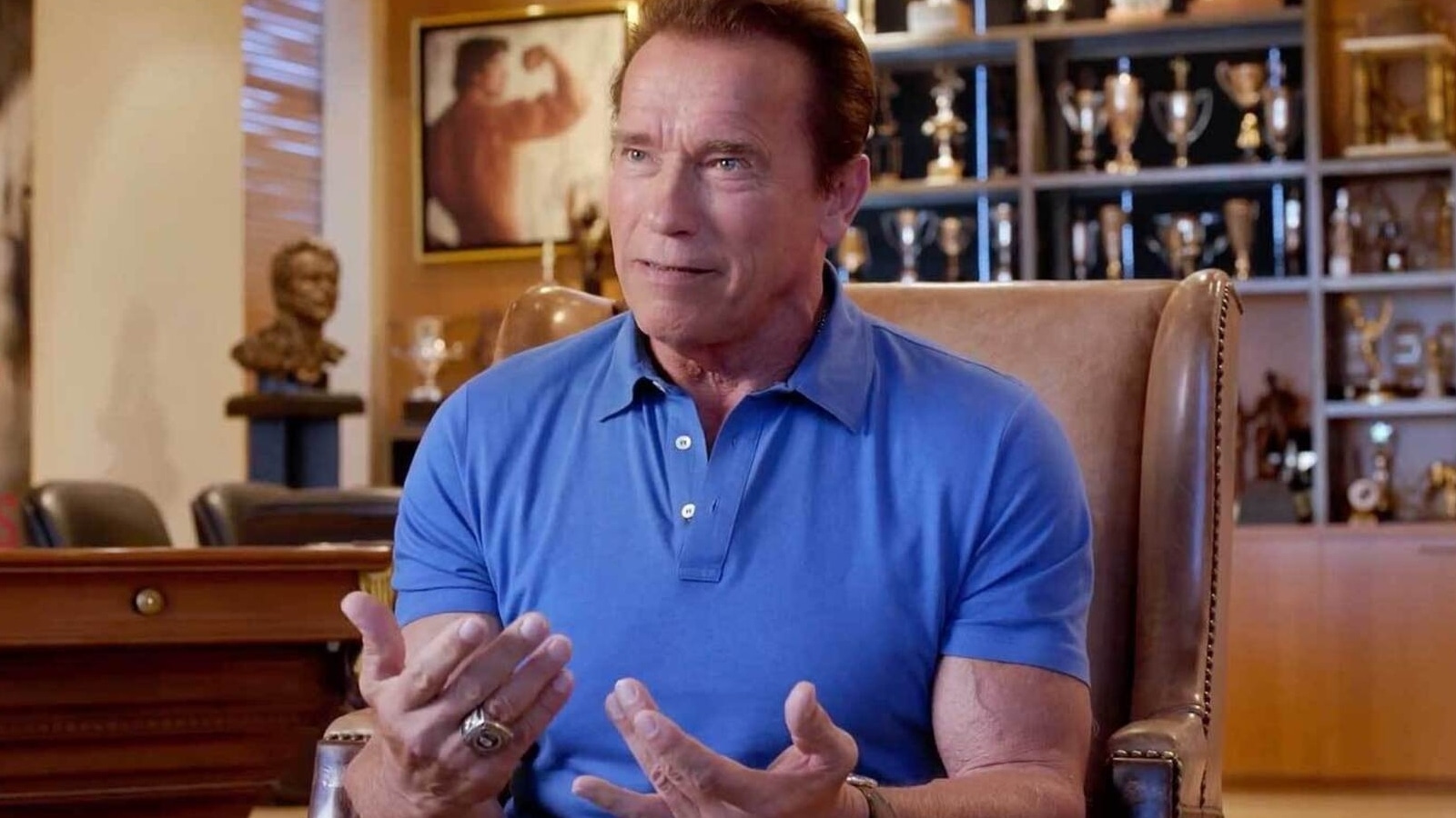How Beans, Lentils, and Veggie Burgers Keep Arnold Schwarzenegger Strong at  75 | VegNews, image size:1600x900