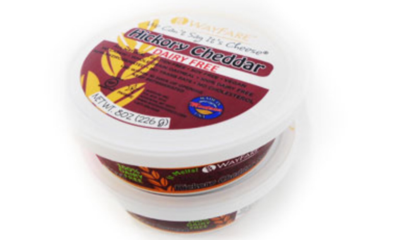 Hickory-Smoked Vegan Cheddar