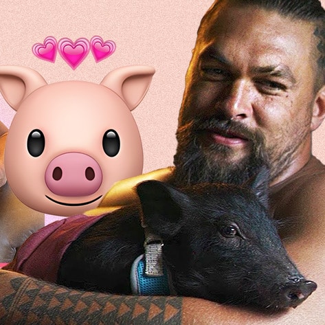 How Jason Momoa, Arnold Schwarzenegger, and Their Pig Friends Redefine Masculinity