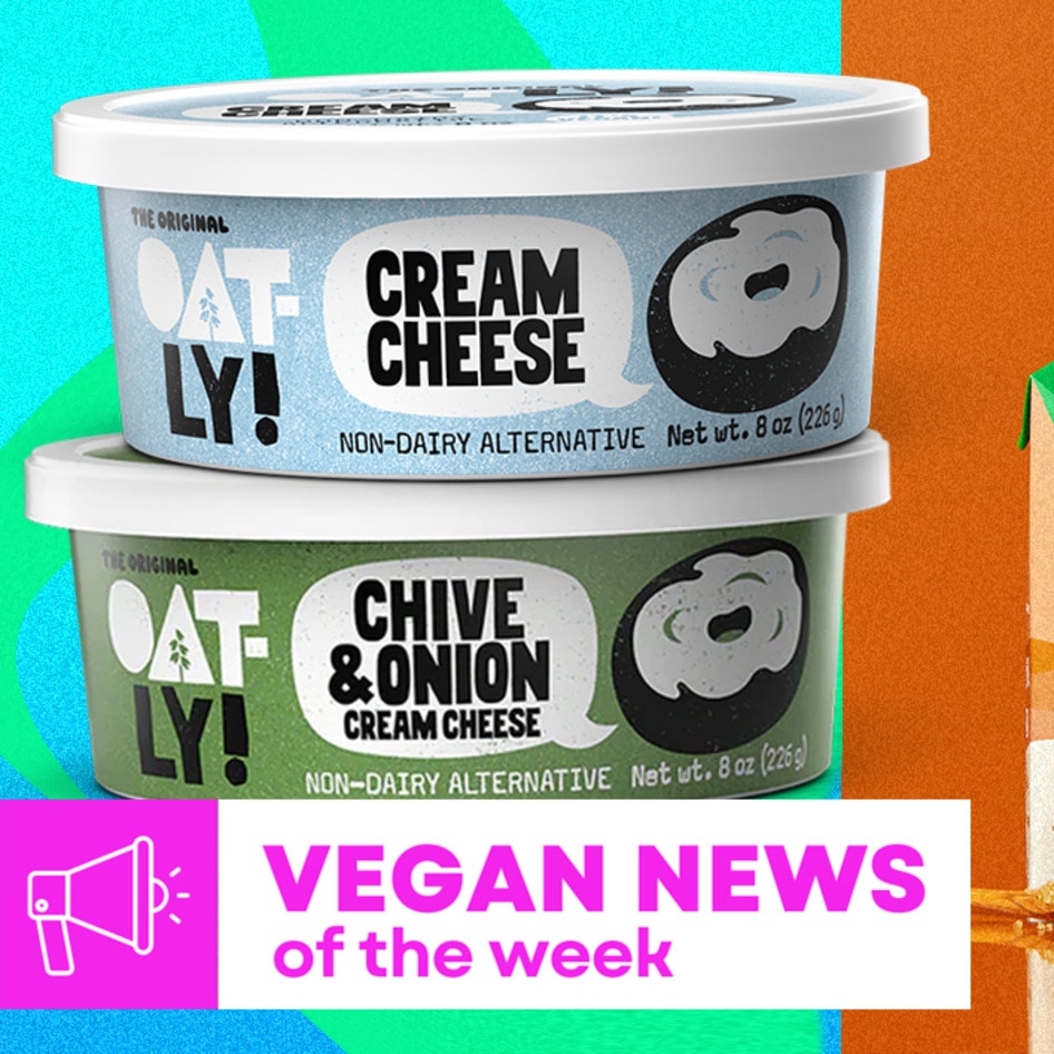 Vegan Food News of the Week: Oatly Cream Cheese, Oat Brown Sugar Creamer, and More
