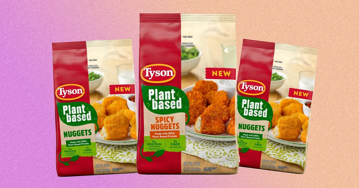 Tyson Foods Just Quietly Launched Its First Plant-Based Nuggets