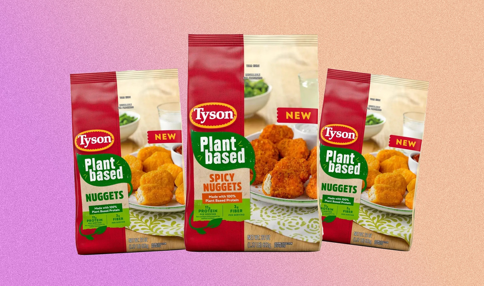 Tyson Foods Just Quietly Launched Its First Plant-Based Nuggets