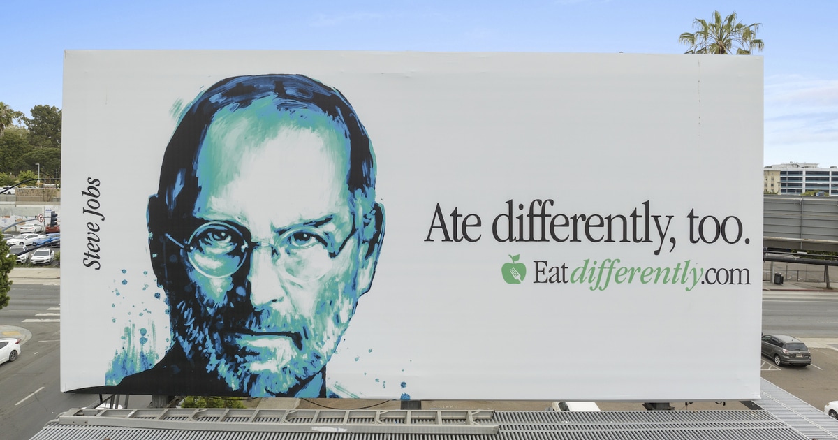 A New Spin on Apple’s ‘Think Different’ Campaign Might Turn You Vegan