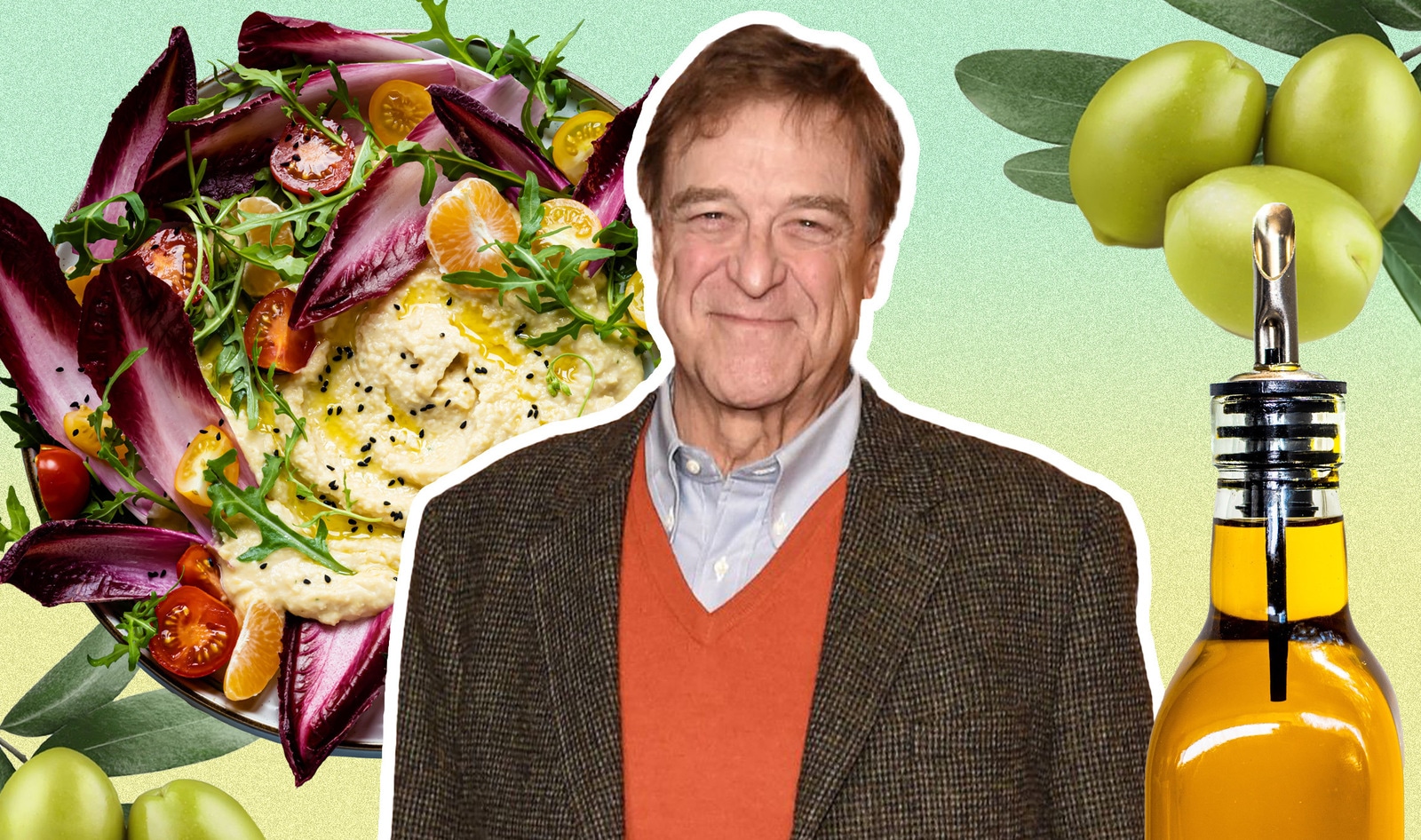 How John Goodman Lost 200 Pounds on a Plant-Forward Mediterranean Diet