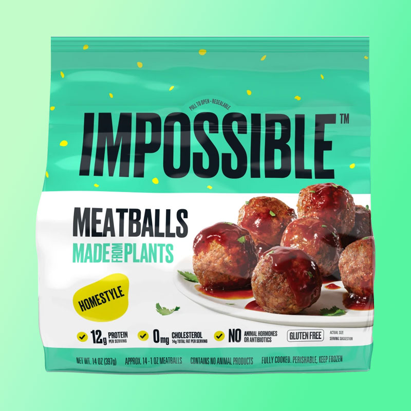 VegNews.Impossiblemeatballs