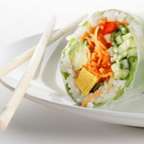 Fresh Vegan Spring Rolls