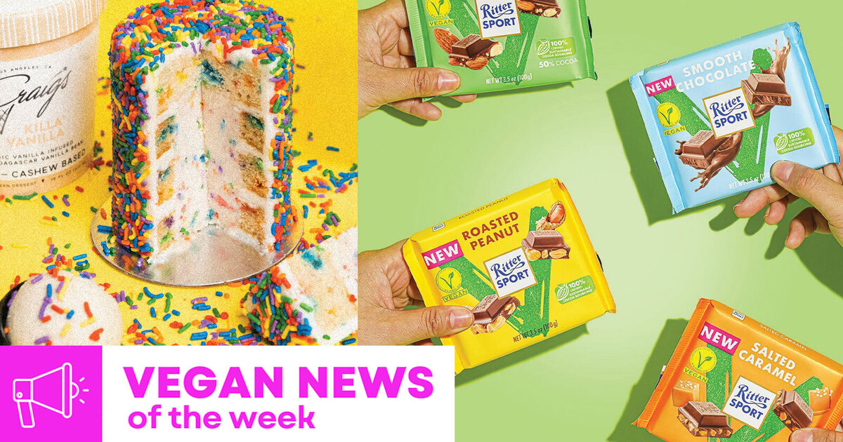 Vegan Meals News of the 7 days: 4 Ritter Sport Sweets, Ice Cream Cake, and Much more