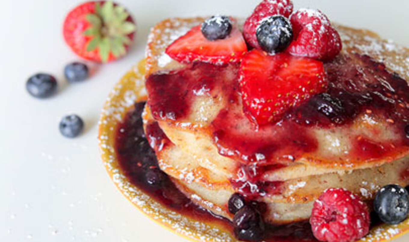 Spiced Banana Pancakes
